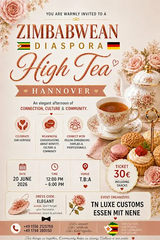 Zimbabwean Diaspora High Tea
