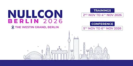 Nullcon Security Conference and Training - Berlin 2026