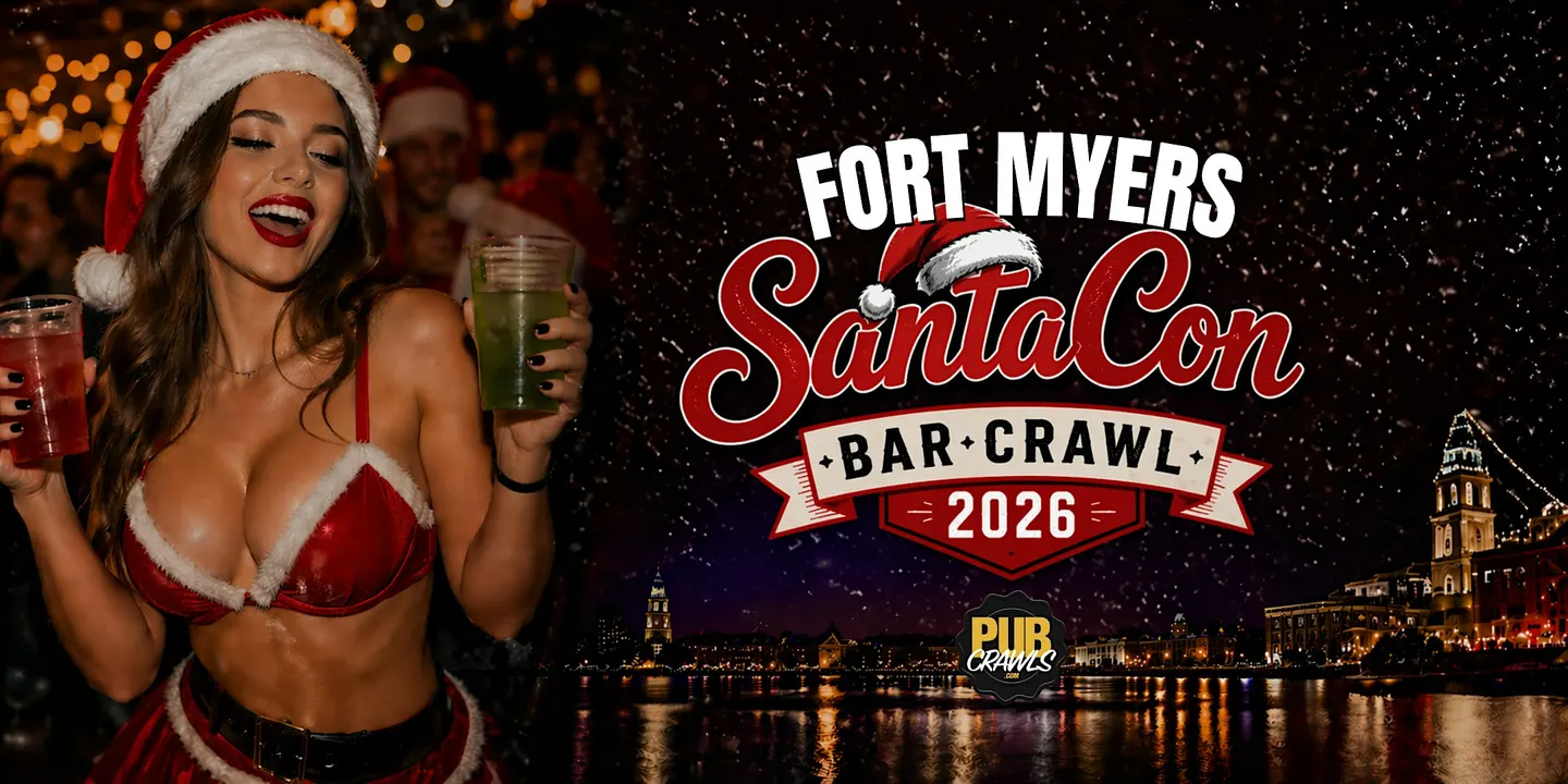 Fort Myers SantaCon Bar Crawl 2026