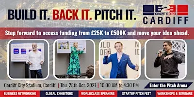 Cardiff B2B Growth Expo 2027 | Join Us As Investment Pitch Fest