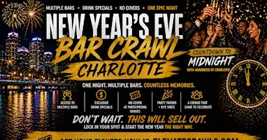 The Official New Years Eve Bar Crawl - Charlotte