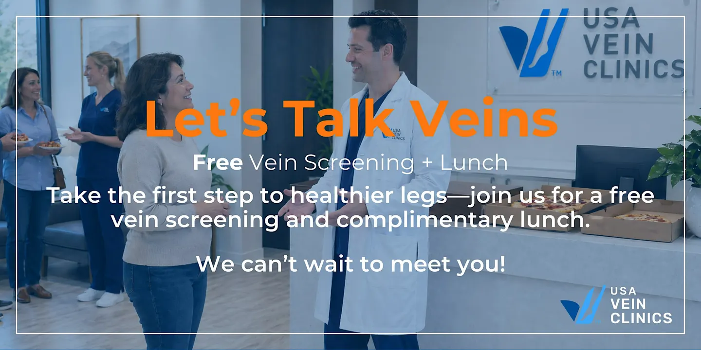 Let's Talk Veins Plainfield | Free Vein Screening Event + Lunch