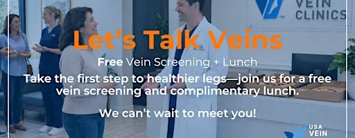 Let's Talk Veins Lawrenceville | Free Vein Screening Event + Lunch