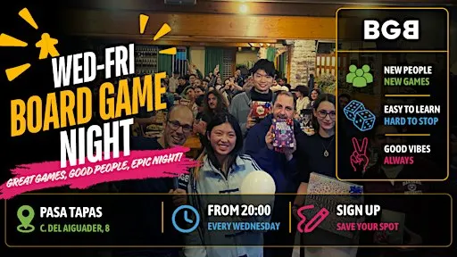 Board Game Night @ Pasa Tapas!