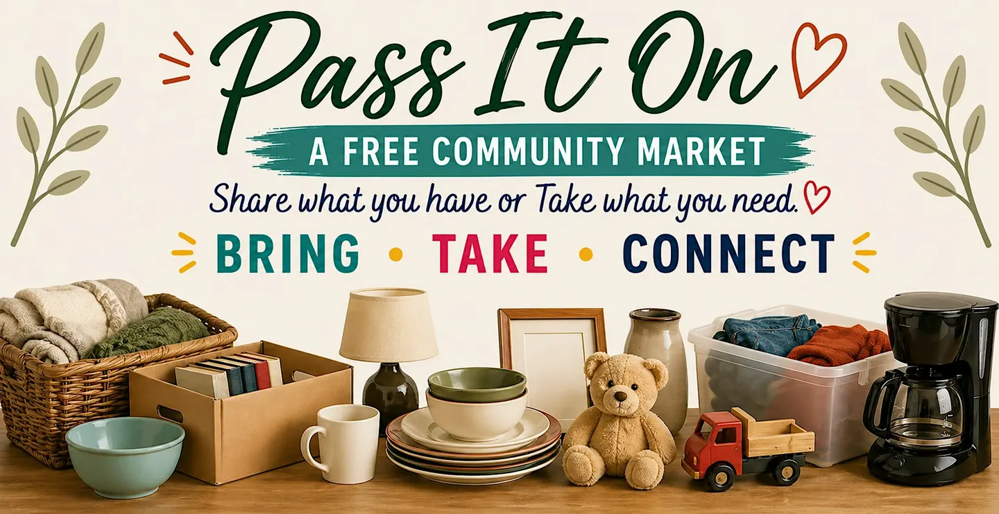 Pass It On - A Free Community Market