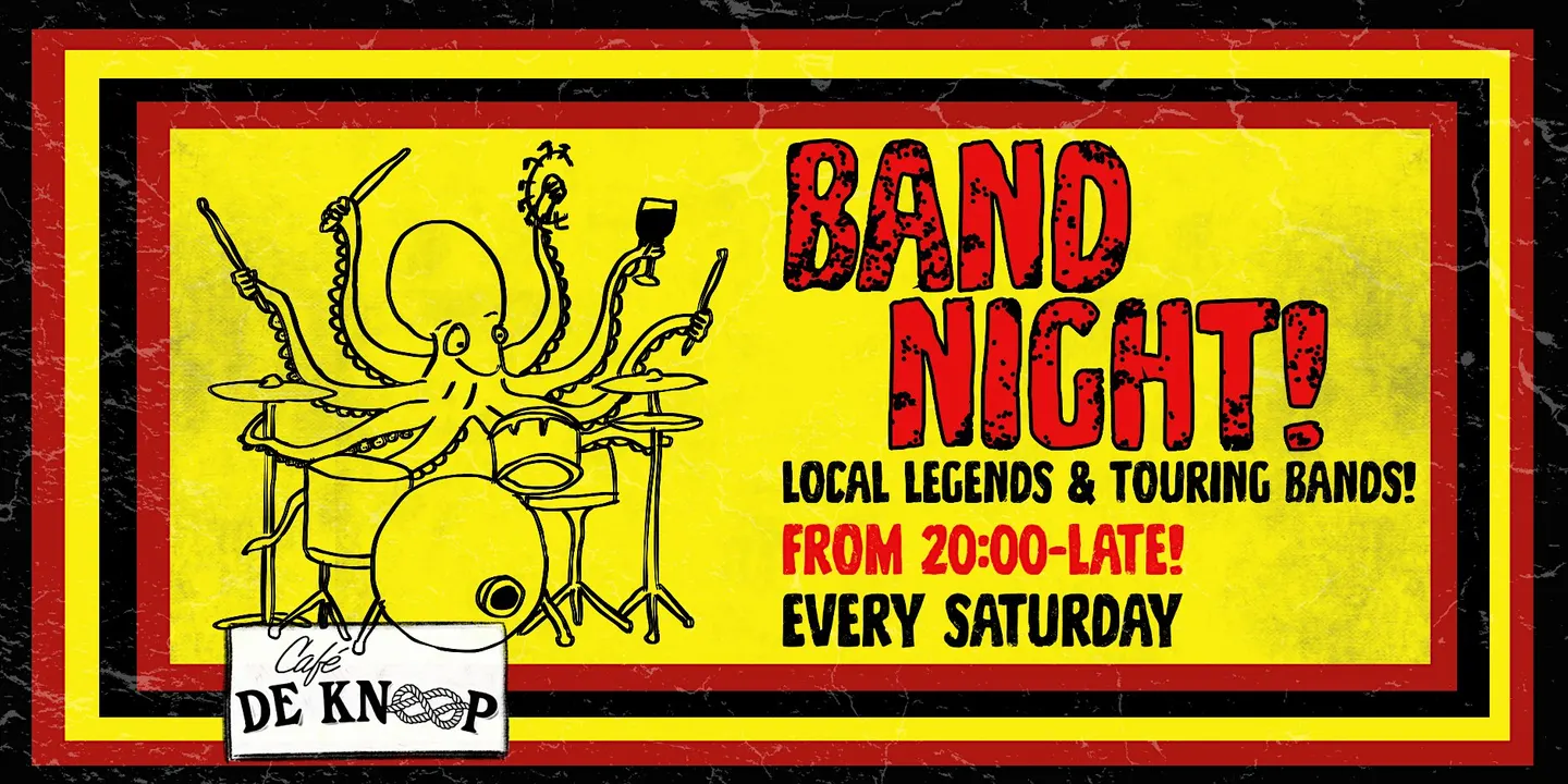 Live Band Night at Café de Knoop Amsterdam