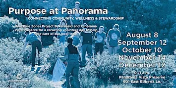 Purpose at Panorama Volunteer Opportunity - BZP Bakersfield