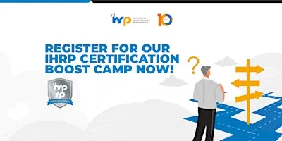 IHRP Certification Boost Camp - IHRP-SP (16 October 2026)
