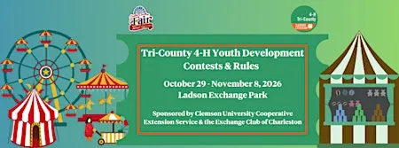 2026 Coastal Carolina Fair 4-H Contests Registration