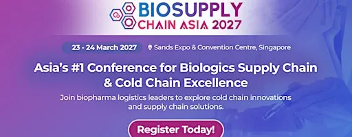 BioSupply Chain Asia 2027 (#BSCA) | Solution Provider (SG)