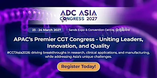 ADC Asia Congress 2027 (#ADCAsia) | Solution Provider (SG)