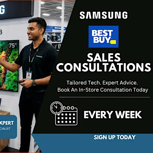 Langley - Samsung Home Theatre Appointment Based Sales Consultations