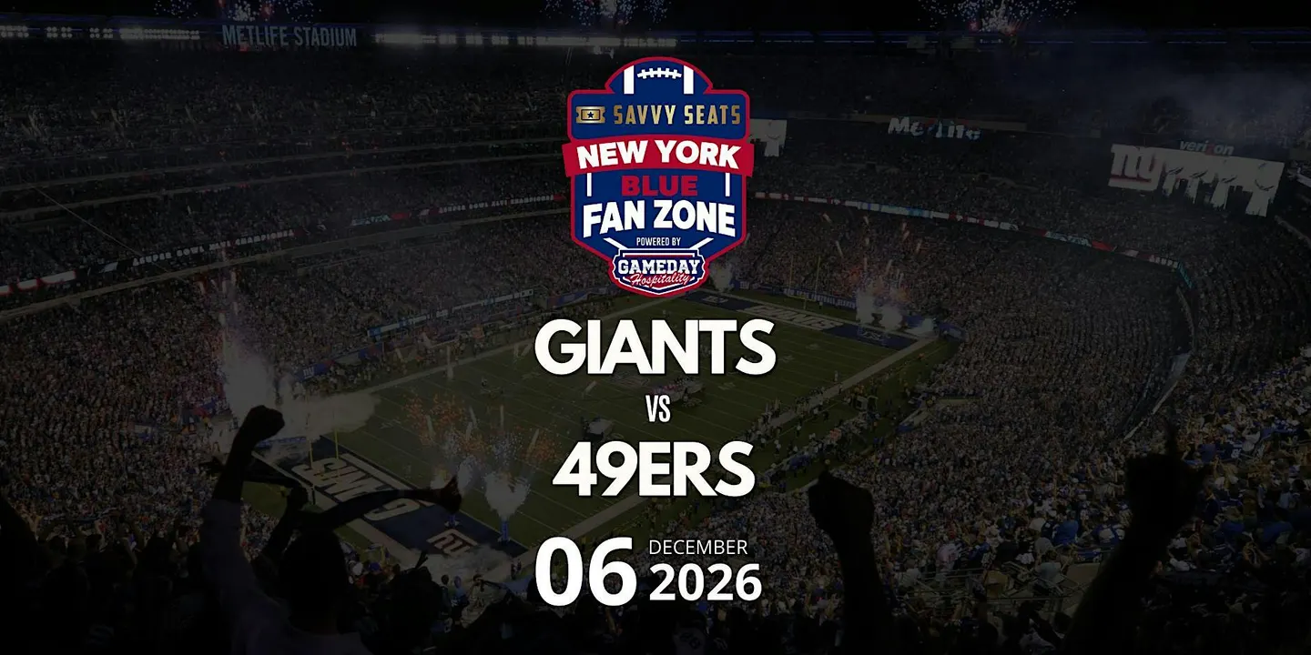 Giants vs. 49ers Fan Zone at MetLife: Food, Drinks & Game Day Vibes!