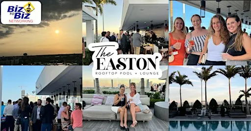 Biz To Biz Holiday Networking at The Easton Rooftop Fort Lauderdale