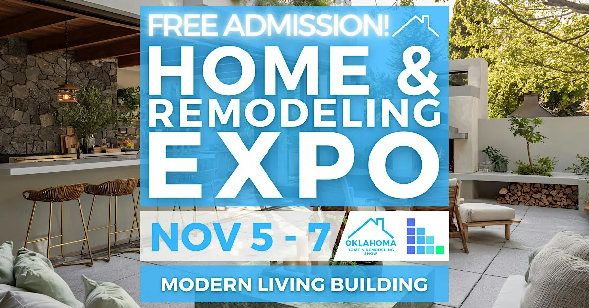 FREE Oklahoma Home & Remodeling Expo, November 2027