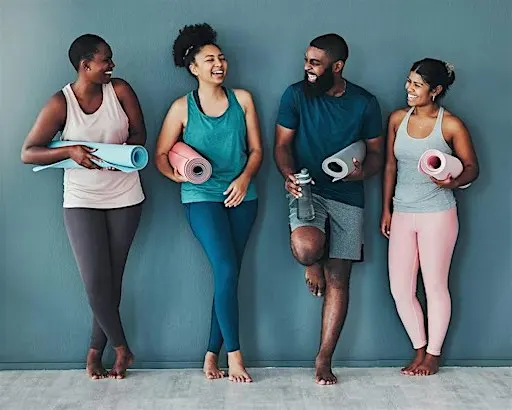 All Levels Community Yoga Class with Safe Black Space