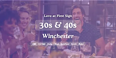 Winchester Singles Night, 30s & 40s | The Stable | Love at First Sign
