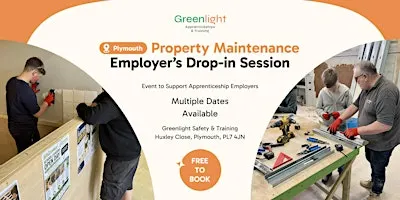 Greenlight Property Maintenance Employer's Drop In Sessions (Plymouth)