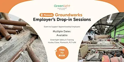 Greenlight Groundworks Employer's Drop In Sessions (Plymouth)