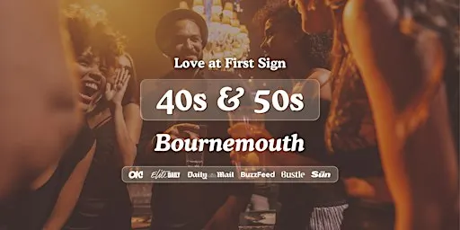 Bournemouth Singles Night, 40s & 50s | Slug & Lettuce | Love at First Sign