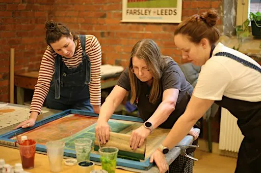Screen Print and Construct your own Lampshade