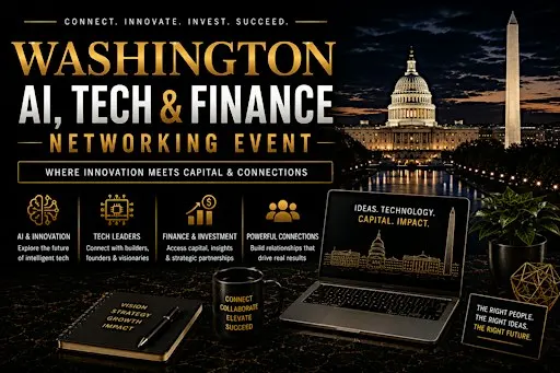 Washington AI, Tech & Finance Networking Event