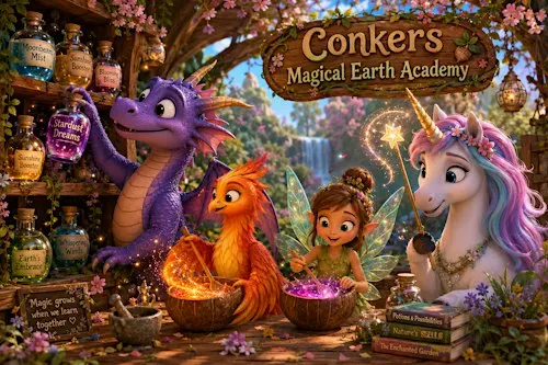 Magic Dragon & Fairy Potion Masterclass for Children ages 3 to 300!