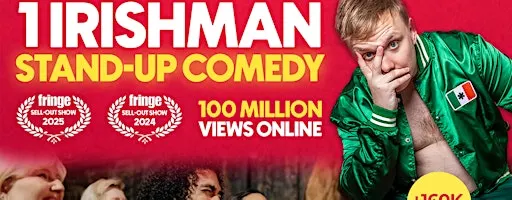 1 Irishman in Southampton | A stand-up comedy show | 7:45PM