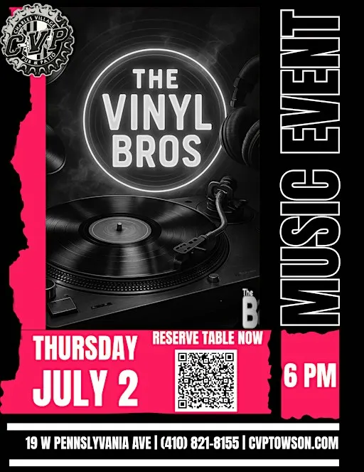 Music Event: The Vinyl Bros
