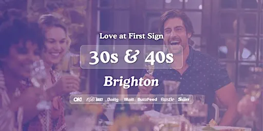 Brighton Singles Night, 30s & 40s | Be At One | Love at First Sign