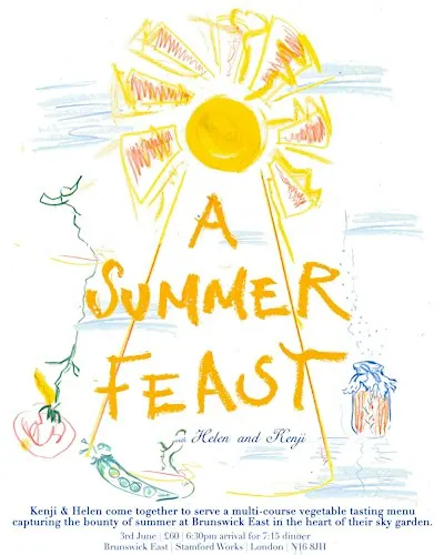 An End of Summer Feast with Helen & Kenji