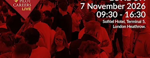 Pilot Careers Live UK - London, 7 November 2026