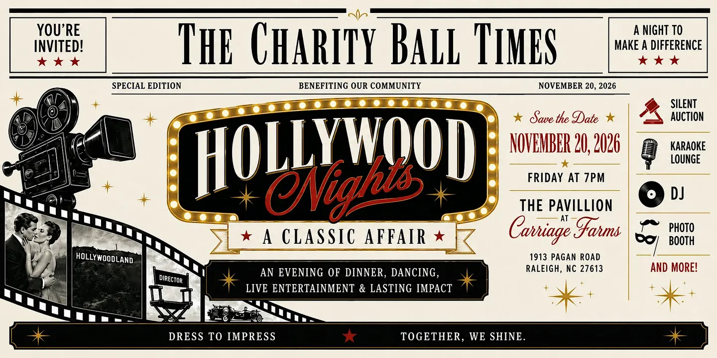 FVJWC 36th Annual Charity Ball- Hollywood Nights: A Classic Affair