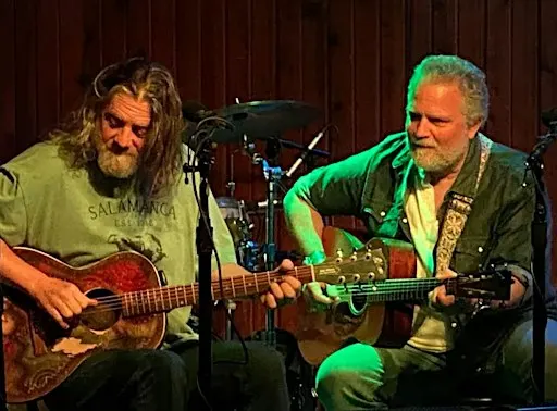 Walt Wilkins and Marc Douglas Berardo in Annapolis