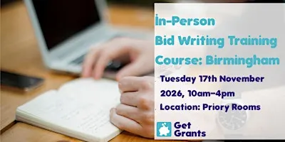 In-Person Bid Writing Training Course - Birmingham