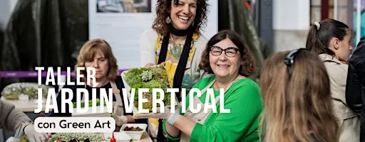 Taller de Jardín Vertical Natural en Mercado de Motores
