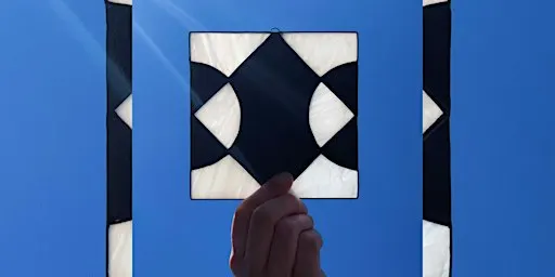 Stained Glass Suncatcher with Jessica Black