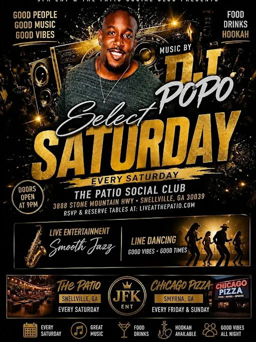 Select Saturday With Scratch Master DJ POPO