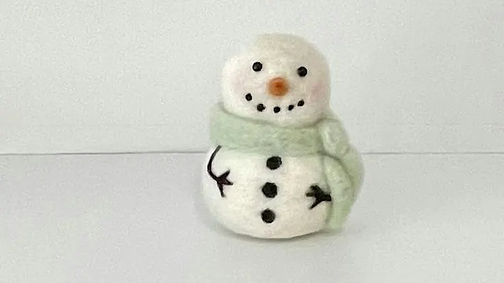 Needle Felting - Frosty in Fall: A Beginner's Guide, at Swan Island Dahlias