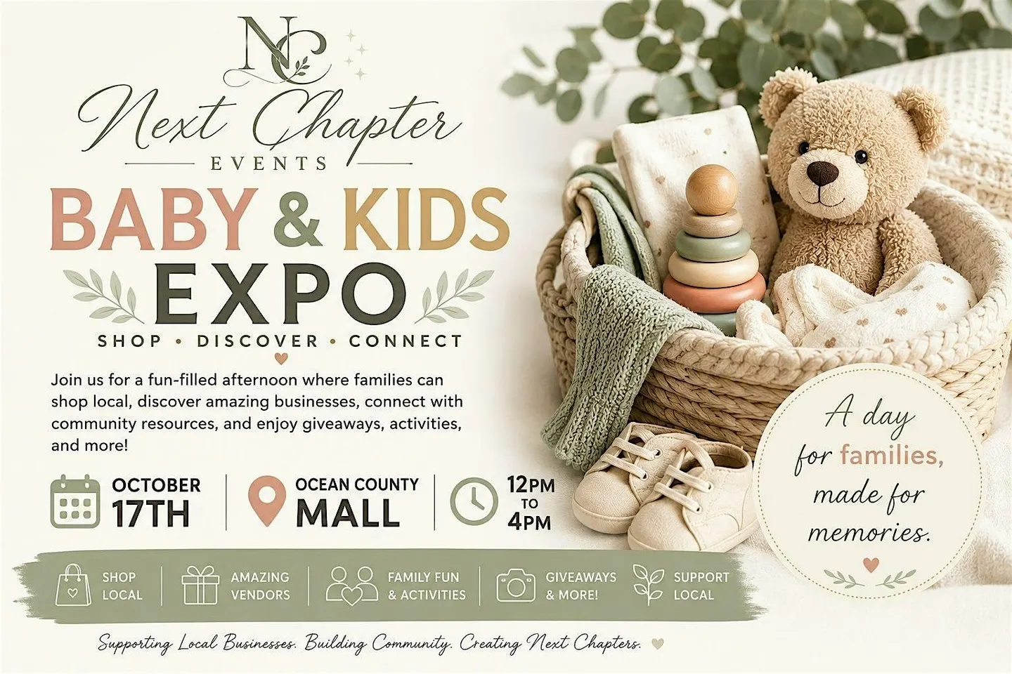 Next Chapter Events Baby Kid Expo Ocean County Mall