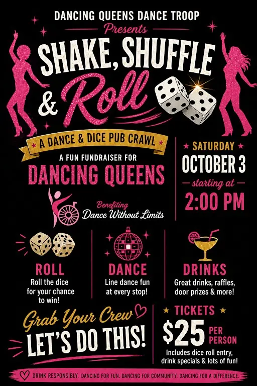 Shake, Shuffle & Roll Pub Crawl