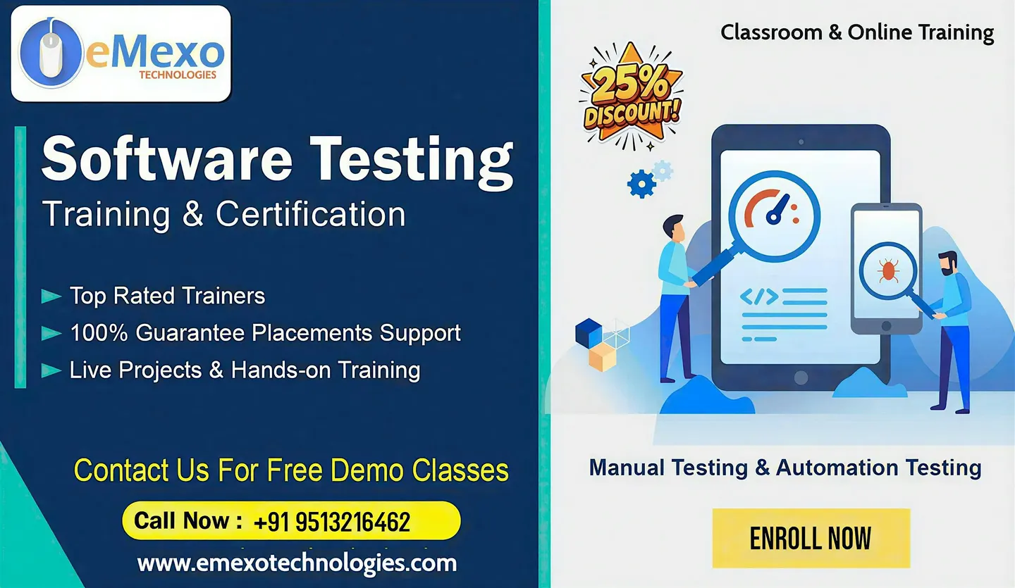 Best Software Testing Coaching Center Electronic City