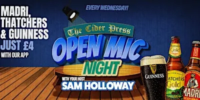 Open Mic Night at The Cider Press