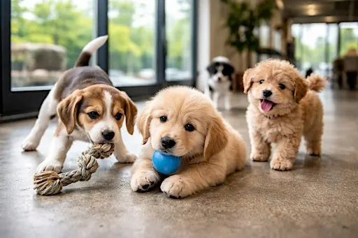 Puppy Socialization Hour