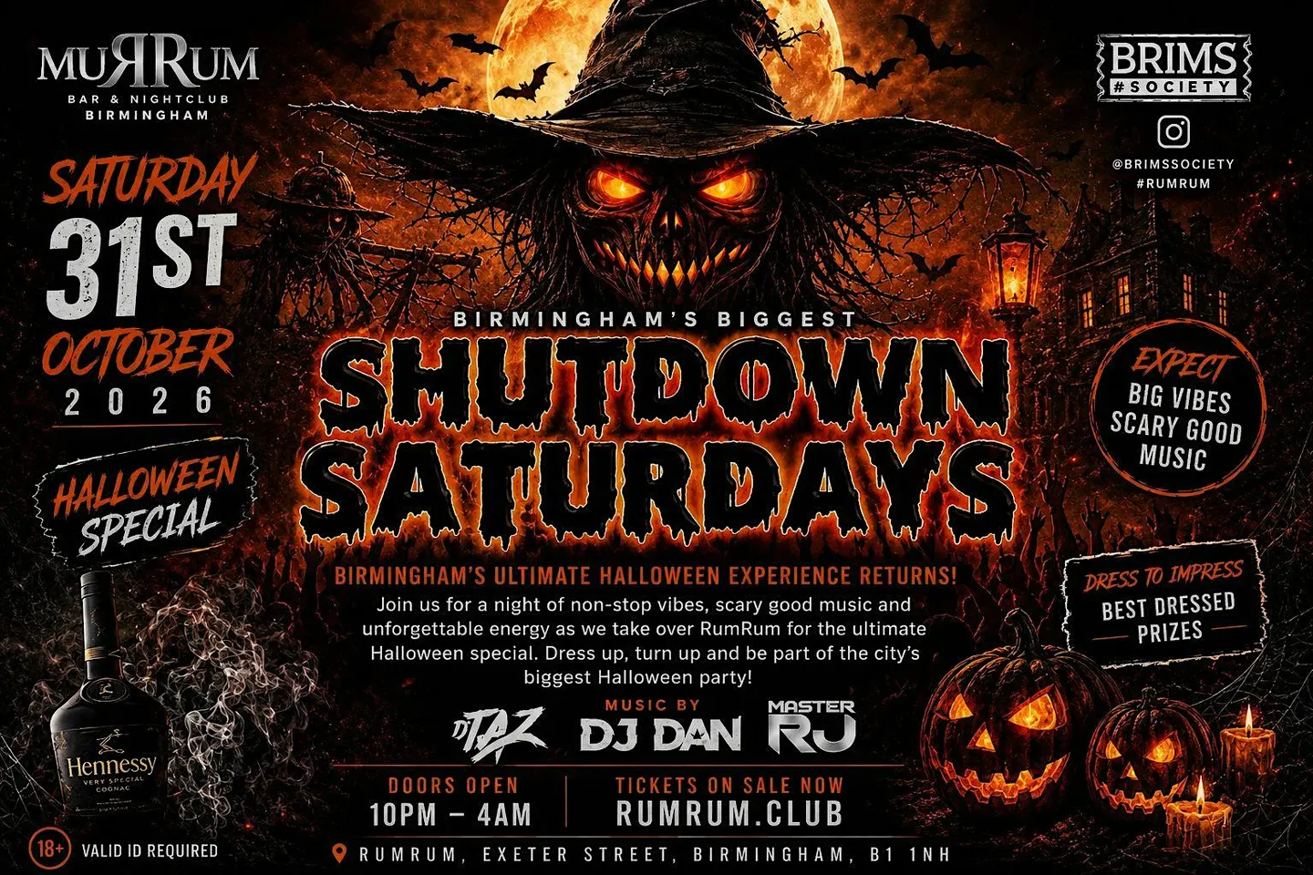 SHUTDOWN SATURDAY - Biggest Halloween Shutdown!
