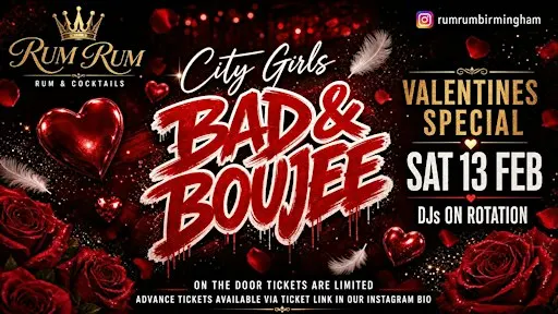 City Girls Saturday Event (Valentine | Edition ) 2027