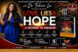 LOVE, LIES & HOPE: An Intimate Book Signing & Live Podcast Experience