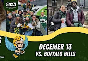 Saz's Shuttle to Lambeau - Green Bay Packers v. Buffalo Bills 12/13/26