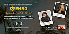 ENRG Honolulu: Your Network for EOS Growth