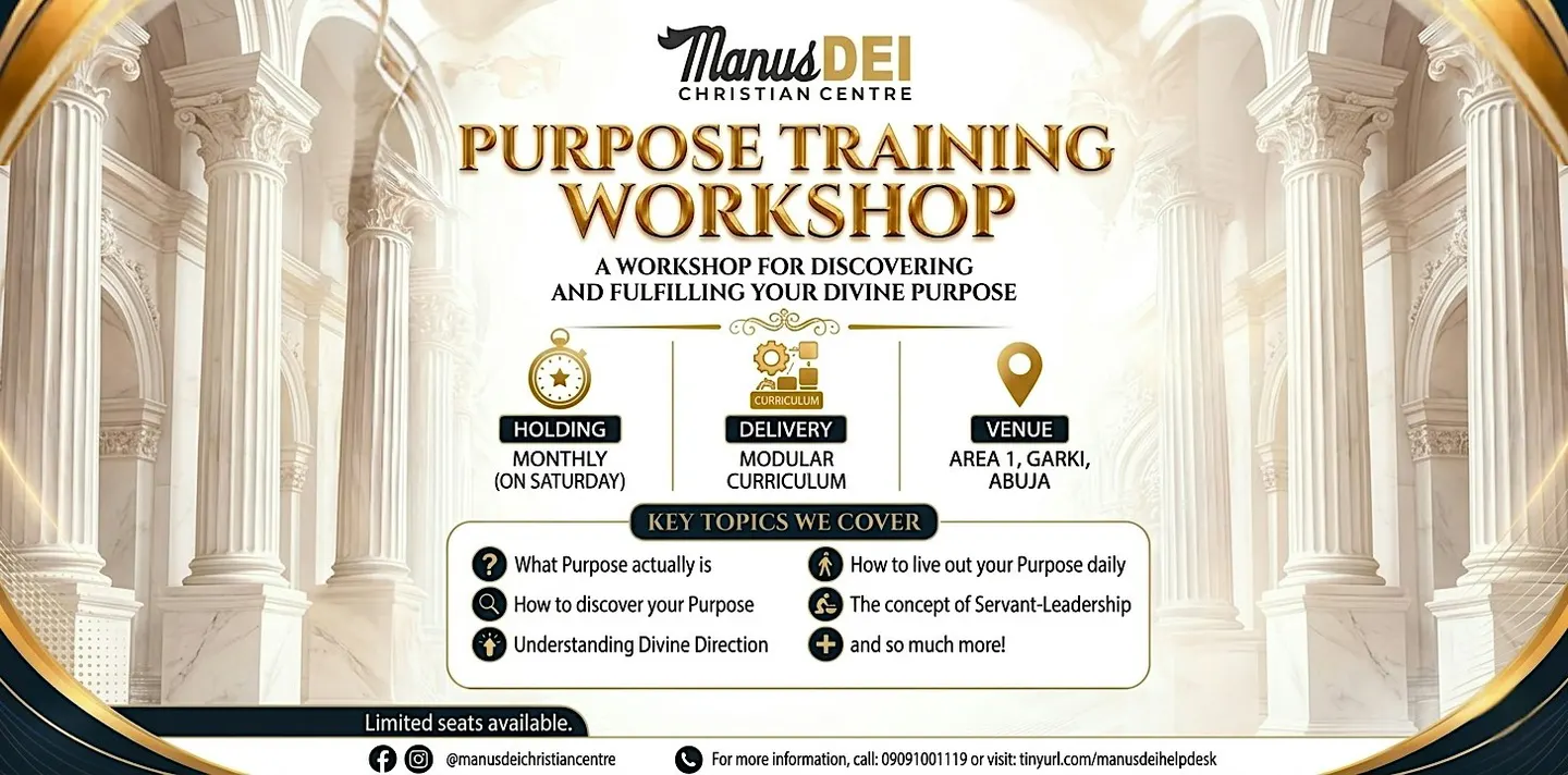 PURPOSE TRAINING WORKSHOP